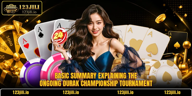Basic summary explaining the ongoing Durak Championship tournament