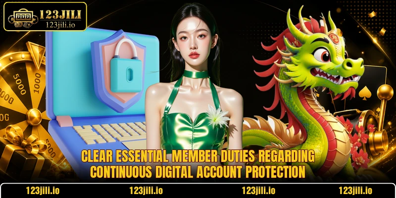 Clear essential member duties regarding continuous digital account protection Clear essential member duties regarding continuous digital account protection