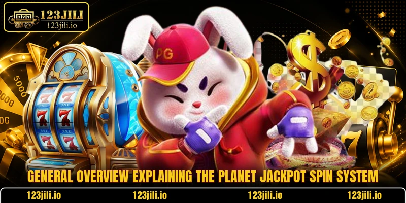 General overview explaining the Planet Jackpot Spin system