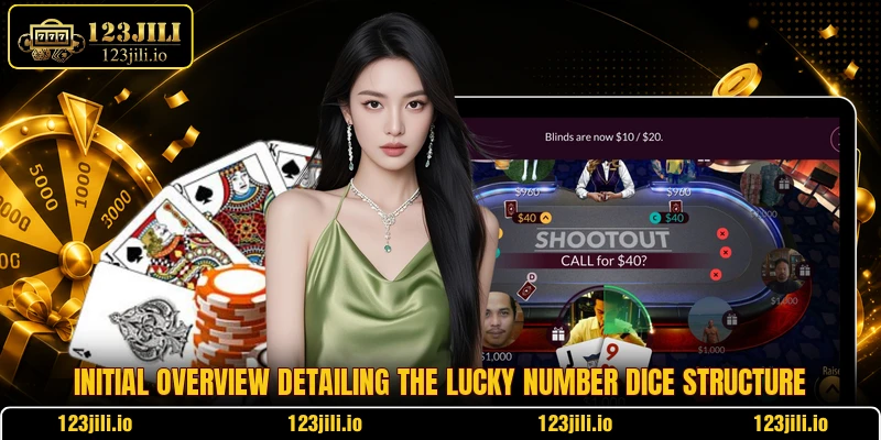 Initial overview detailing the Lucky Number Dice structure Initial overview detailing the Lucky Number Dice structure