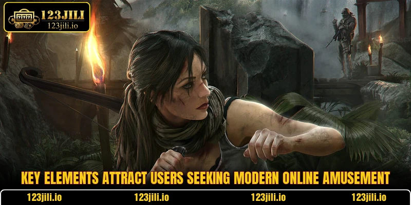 Key elements attract users seeking modern online amusement