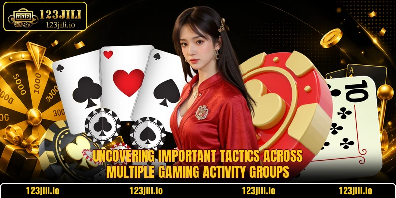 Uncovering important tactics across multiple gaming activity groups